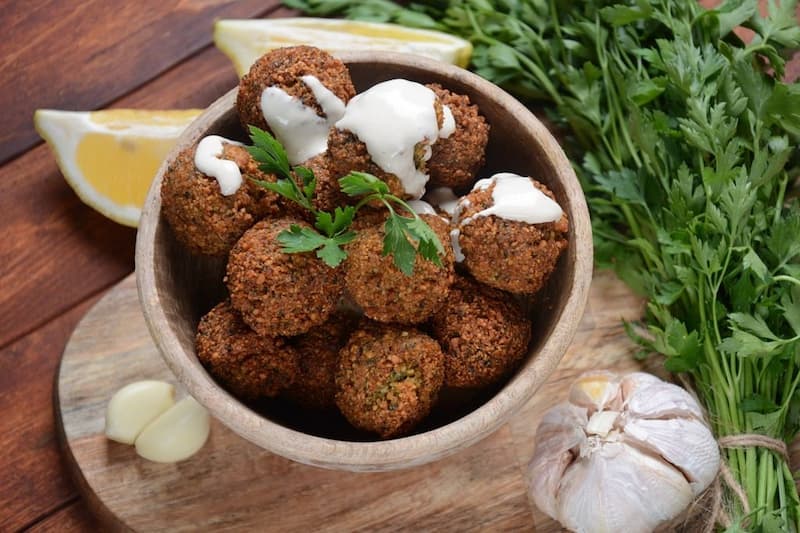 طرز تهیه فلافل با نخود