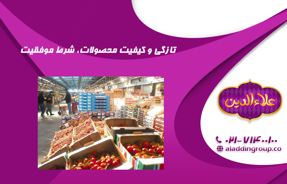 تازگی محصولات