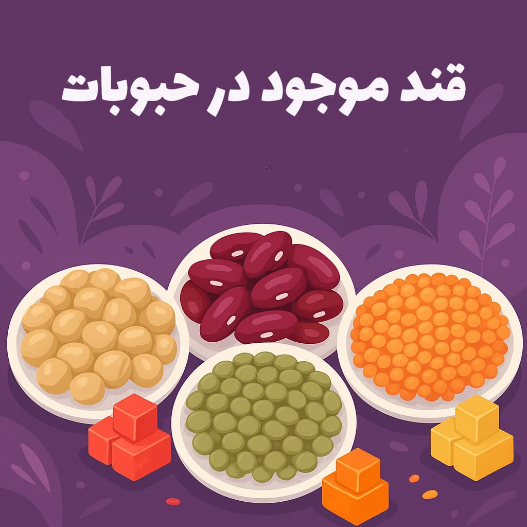 کدام حبوبات قند بیشتری دارد؟ بررسی علمی و سنتی برای انتخاب هوشمندانه‌تر